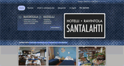 Desktop Screenshot of hotellisantalahti.fi