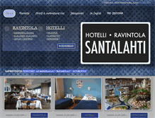 Tablet Screenshot of hotellisantalahti.fi